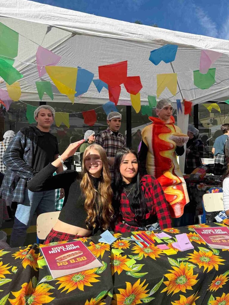 Cooperativas estudantis Colégio Concórdia Festa Julina
