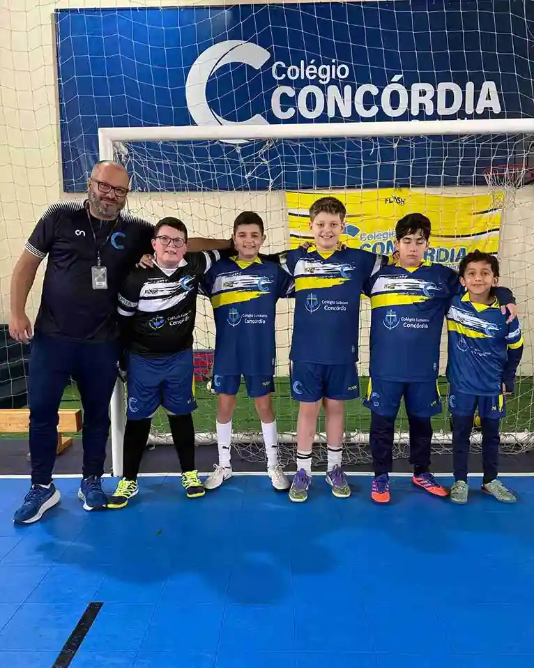 Amistoso escolinhas Colégio Concórdia Porto Alegre e São Leopoldo
